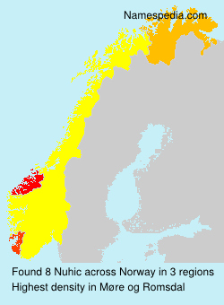 Surname Nuhic in Norway Surname Nuhic in Norway