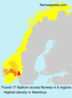 Surname Nyblom in Norway Surname Nyblom in Norway