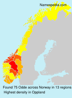 Surname Odde in Norway Surname Odde in Norway