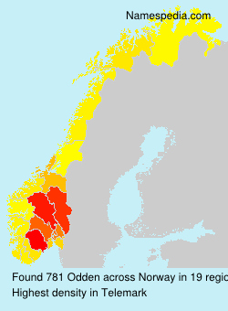Surname Odden in Norway Surname Odden in Norway
