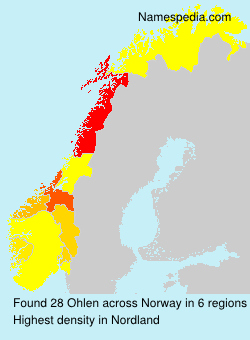 Surname Ohlen in Norway Surname Ohlen in Norway
