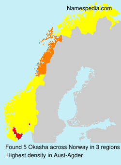 Surname Okasha in Norway Surname Okasha in Norway