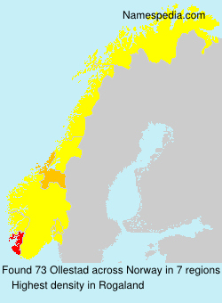Surname Ollestad in Norway Surname Ollestad in Norway