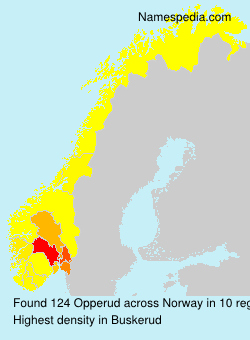 Surname Opperud in Norway Surname Opperud in Norway