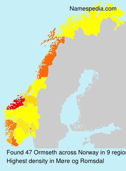 Surname Ormseth in Norway Surname Ormseth in Norway