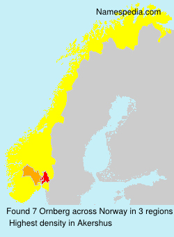 Surname Ornberg in Norway
