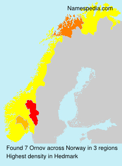 Surname Ornov in Norway Surname Ornov in Norway