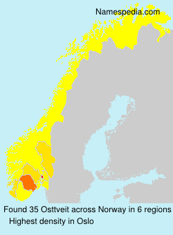 Surname Osttveit in Norway Surname Osttveit in Norway