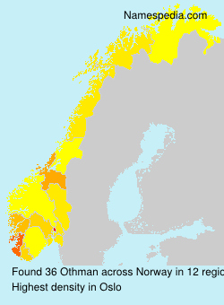 Surname Othman in Norway Surname Othman in Norway