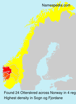 Surname Otterskred in Norway Surname Otterskred in Norway
