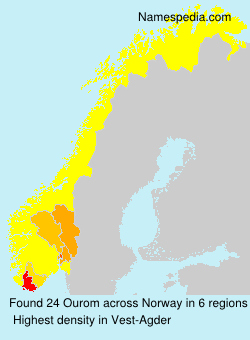 Surname Ourom in Norway Surname Ourom in Norway