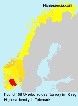Surname Overbo in Norway Surname Overbo in Norway
