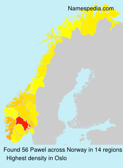 Surname Pawel in Norway Surname Pawel in Norway