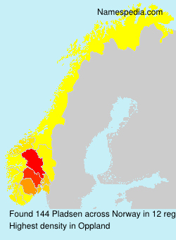 Surname Pladsen in Norway Surname Pladsen in Norway