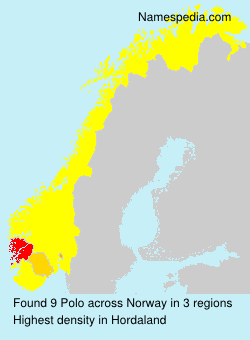 Surname Polo in Norway Surname Polo in Norway