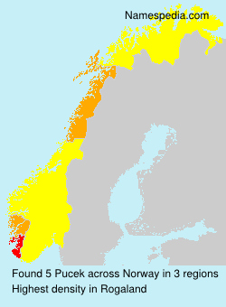Surname Pucek in Norway