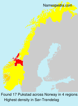 Surname Pukstad in Norway Surname Pukstad in Norway