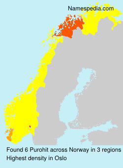 Surname Purohit in Norway Surname Purohit in Norway