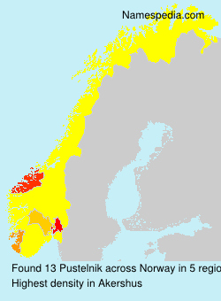 Surname Pustelnik in Norway Surname Pustelnik in Norway