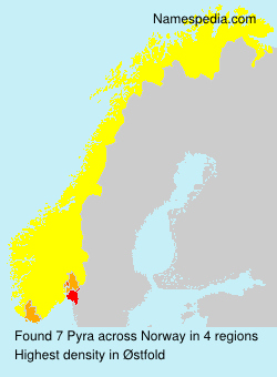 Surname Pyra in Norway Surname Pyra in Norway