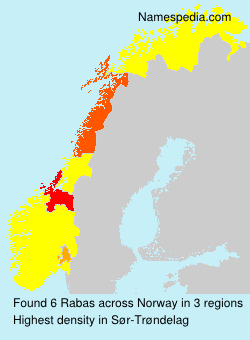 Surname Rabas in Norway Surname Rabas in Norway