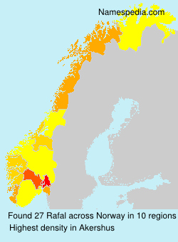 Surname Rafal in Norway Surname Rafal in Norway