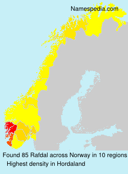 Surname Rafdal in Norway Surname Rafdal in Norway