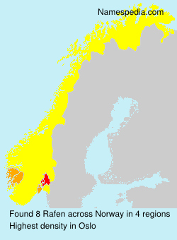 Surname Rafen in Norway Surname Rafen in Norway