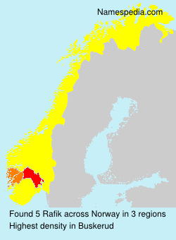 Surname Rafik in Norway Surname Rafik in Norway