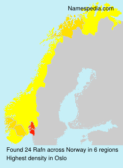 Surname Rafn in Norway Surname Rafn in Norway