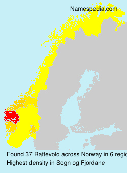 Surname Raftevold in Norway Surname Raftevold in Norway