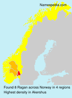 Surname Ragan in Norway Surname Ragan in Norway