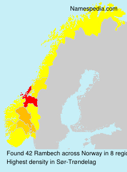 Surname Rambech in Norway Surname Rambech in Norway