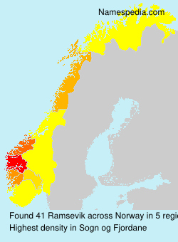 Surname Ramsevik in Norway Surname Ramsevik in Norway