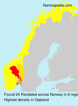 Surname Randsted in Norway Surname Randsted in Norway