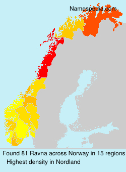 Surname Ravna in Norway Surname Ravna in Norway
