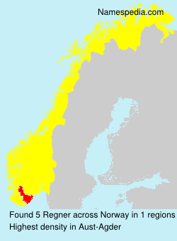 Surname Regner in Norway Surname Regner in Norway