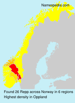 Surname Repp in Norway Surname Repp in Norway