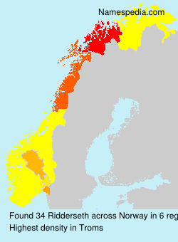 Surname Ridderseth in Norway Surname Ridderseth in Norway