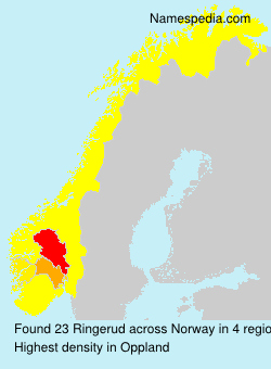 Surname Ringerud in Norway Surname Ringerud in Norway