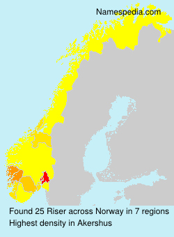 Surname Riser in Norway Surname Riser in Norway