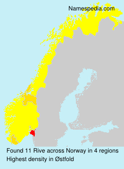 Surname Rive in Norway Surname Rive in Norway