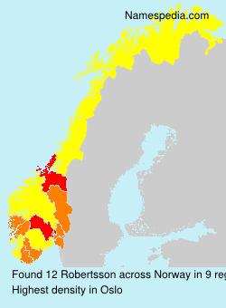 Surname Robertsson in Norway Surname Robertsson in Norway