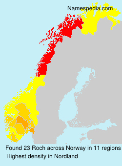 Surname Roch in Norway Surname Roch in Norway