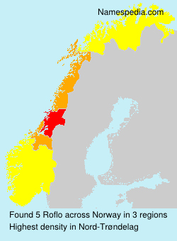 Surname Roflo in Norway Surname Roflo in Norway