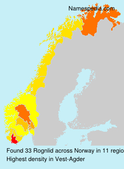 Surname Rognlid in Norway Surname Rognlid in Norway