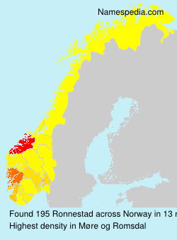 Surname Ronnestad in Norway Surname Ronnestad in Norway