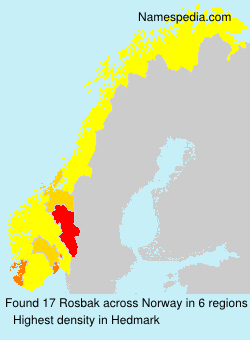 Surname Rosbak in Norway Surname Rosbak in Norway