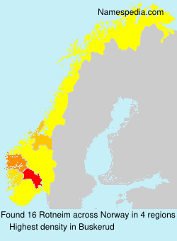 Surname Rotneim in Norway Surname Rotneim in Norway