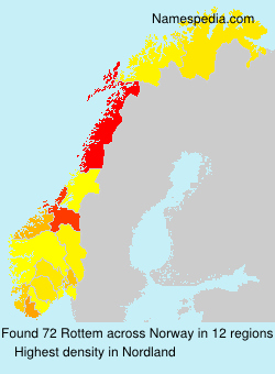 Surname Rottem in Norway Surname Rottem in Norway